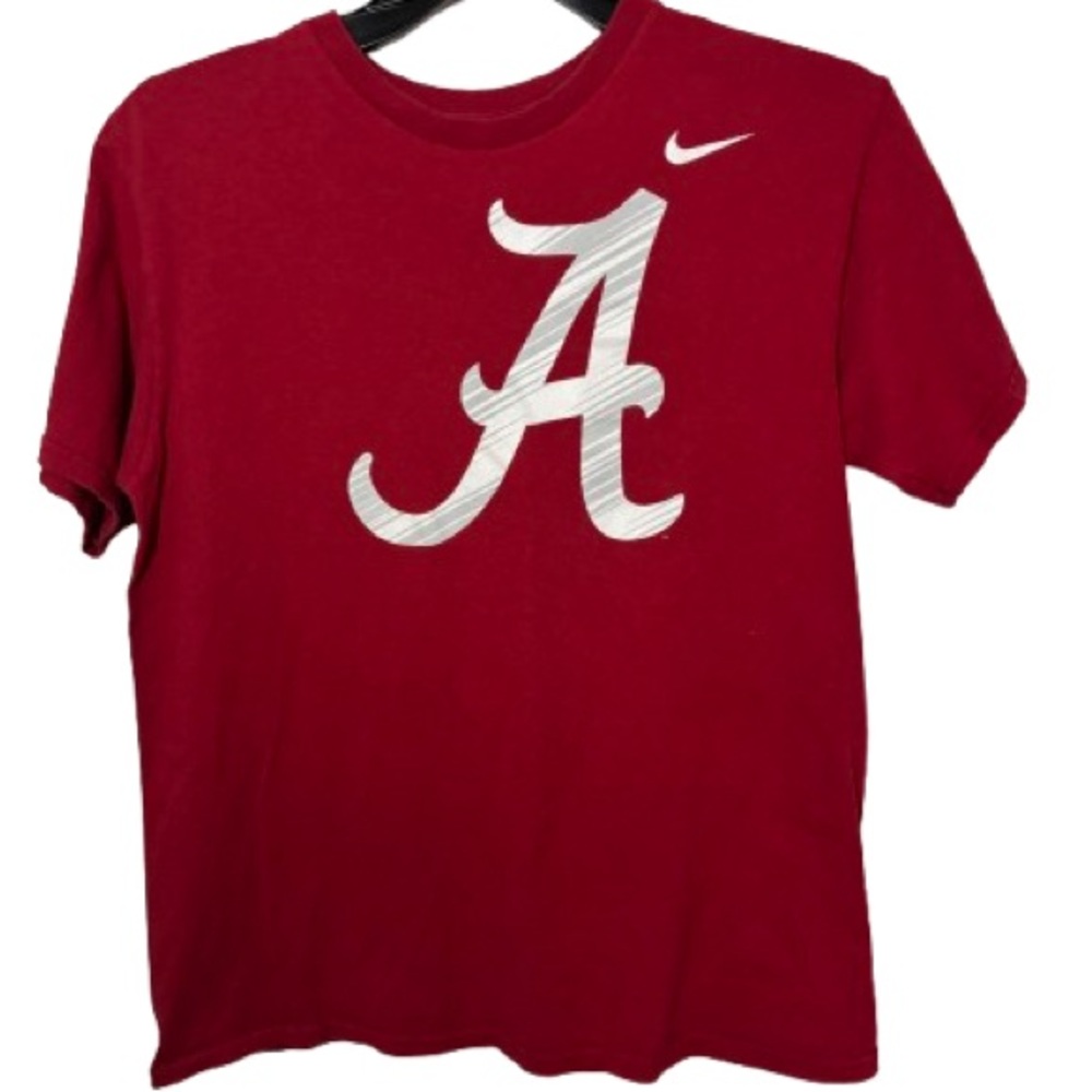 Nike Alabama Shirt Boys Youth Red Large